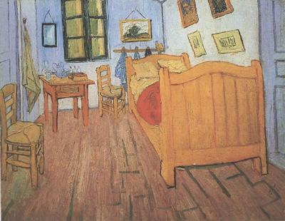 Vincent Van Gogh Vincent's Bedroom in Arles (nn04) oil painting picture